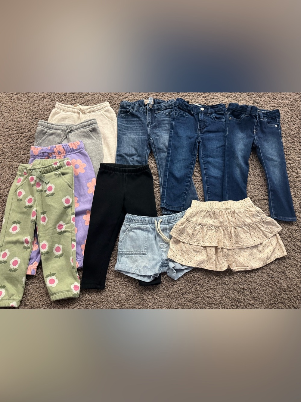 Toddler girl 2T bottoms bundle